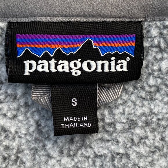 Patagonia Better Sweater ¼ Zip Pullover Women Sz S Marled Gray Gorpcore Outdoor - Picture 10 of 13